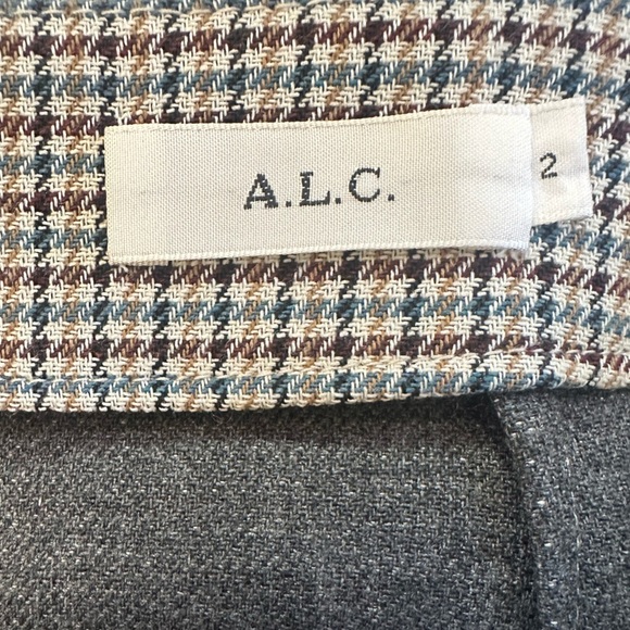 A.L.C. “Reynolds” Plaid Mini Skirt Size 2 New Without Tags! - Picture 11 of 11